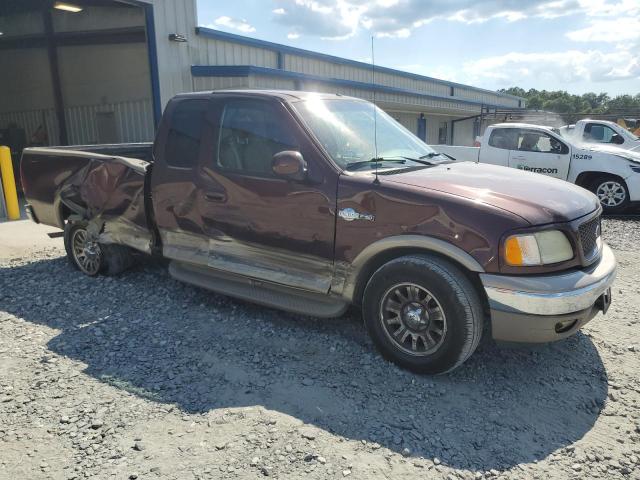 1FTRX17L72KC74831 - 2002 FORD F150 BURGUNDY photo 4