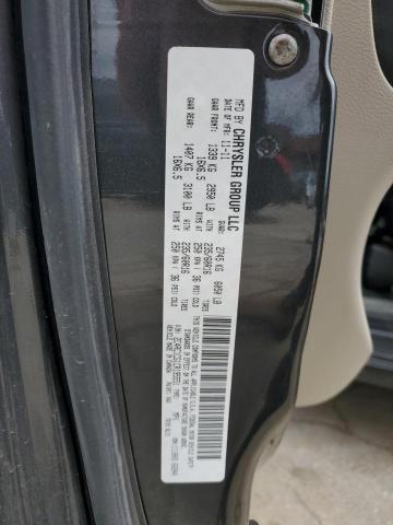 2C4RC1CG1CR195551 - 2012 CHRYSLER TOWN & COU TOURING L GRAY photo 13