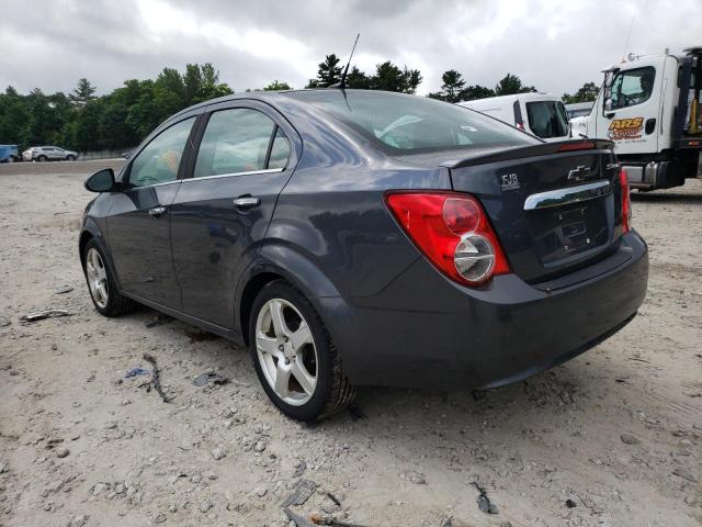 1G1JE5SH3D4139648 - 2013 CHEVROLET SONIC LTZ GRAY photo 2