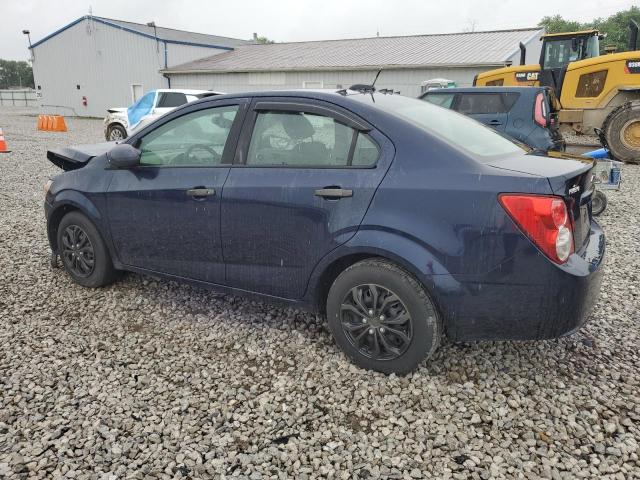 1G1JB5SH9F4157213 - 2015 CHEVROLET SONIC LS BLUE photo 2