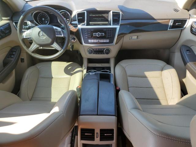 4JGDA5HB8EA361152 - 2014 MERCEDES-BENZ ML 350 4MATIC WHITE photo 8