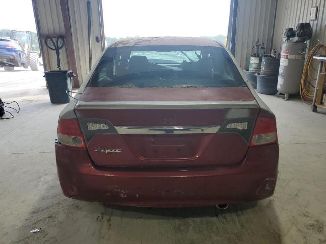 2HGFA1F62BH534397 - 2011 HONDA CIVIC LX-S Kırmızı fotoğraf 6