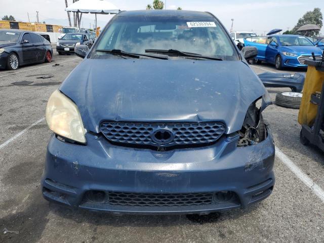 2T1KR32E23C015179 - 2003 TOYOTA COROLLA MA XR BLUE photo 5