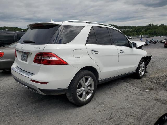 4JGDA5HB5FA484750 - 2015 MERCEDES-BENZ ML 350 4MATIC WHITE photo 3