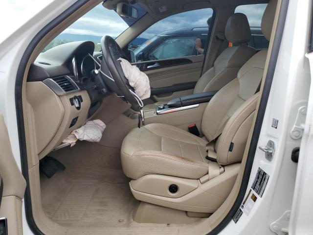 4JGDA5HB5FA484750 - 2015 MERCEDES-BENZ ML 350 4MATIC WHITE photo 7