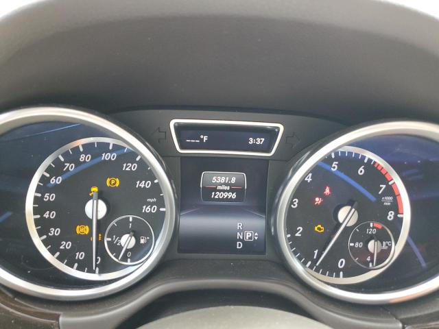 4JGDA5HB5FA484750 - 2015 MERCEDES-BENZ ML 350 4MATIC WHITE photo 9