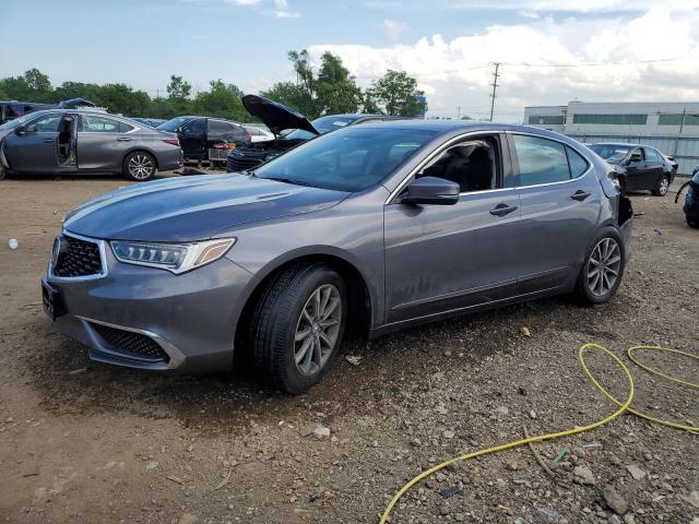 19UUB1F58JA000376 - 2018 ACURA TLX TECH GRAY photo 1