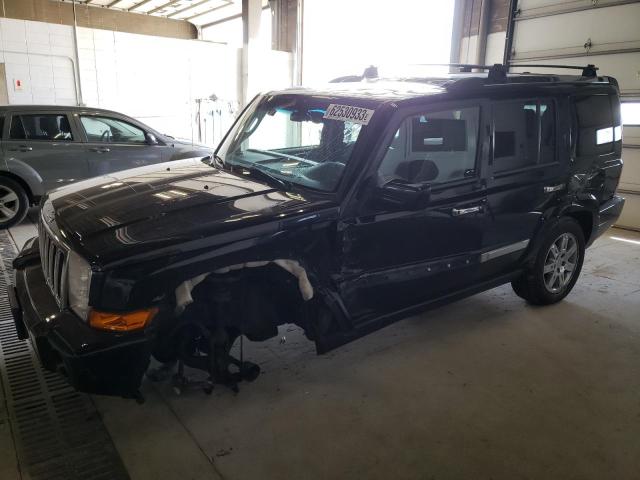 1J8HG68238C161484 - 2008 JEEP COMMANDER OVERLAND BLACK photo 1