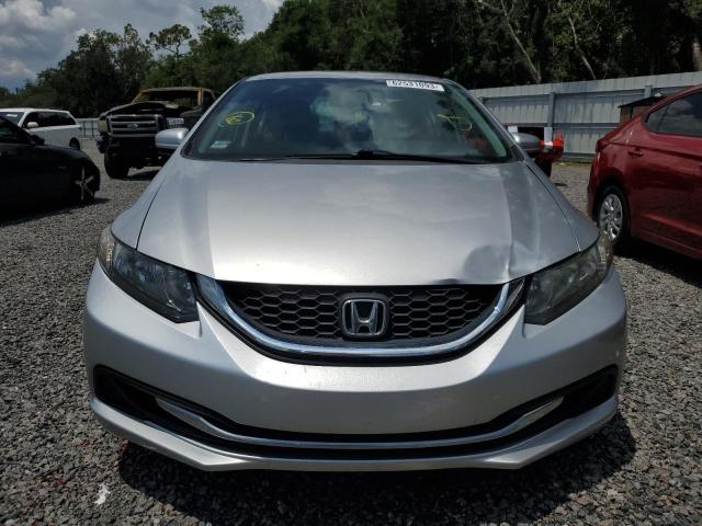 19XFB2F56EE043369 - 2014 HONDA CIVIC LX SILVER photo 5