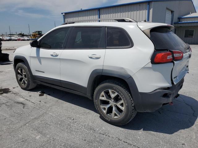 1C4PJMBS8EW216801 - 2014 JEEP CHEROKEE TRAILHAWK WHITE photo 2