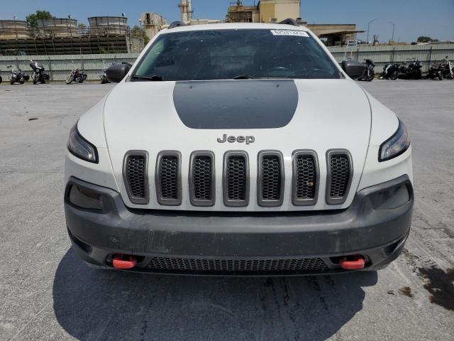 1C4PJMBS8EW216801 - 2014 JEEP CHEROKEE TRAILHAWK WHITE photo 5