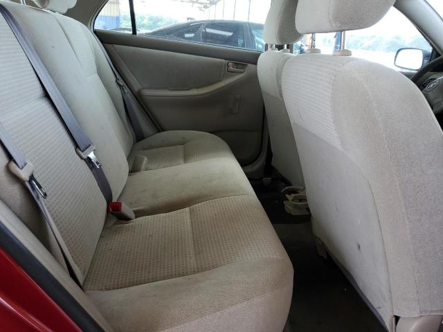 JTDBR32EX60094552 - 2006 TOYOTA COROLLA CE RED photo 10