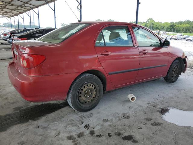 JTDBR32EX60094552 - 2006 TOYOTA COROLLA CE RED photo 3