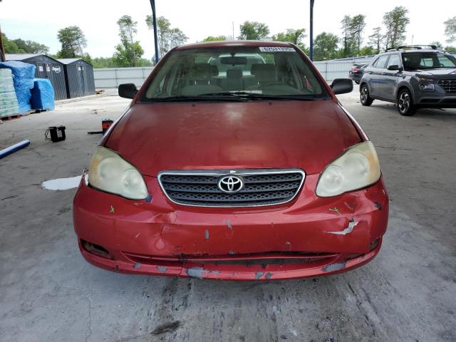 JTDBR32EX60094552 - 2006 TOYOTA COROLLA CE RED photo 5