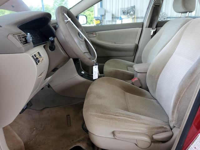 JTDBR32EX60094552 - 2006 TOYOTA COROLLA CE RED photo 7
