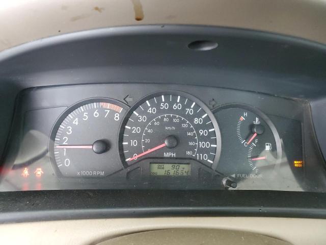 JTDBR32EX60094552 - 2006 TOYOTA COROLLA CE RED photo 9