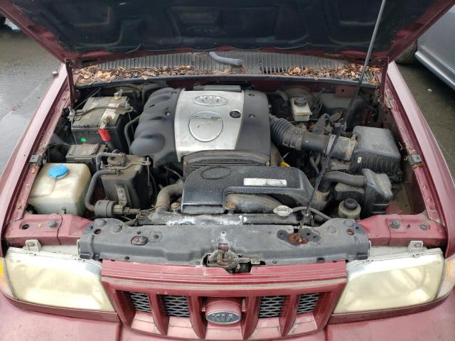 KNDJB623025128396 - 2002 KIA SPORTAGE MAROON photo 12