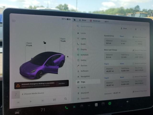 5YJ3E1EB5MF037082 - 2021 TESLA MODEL 3 თეთრი ფოტო 9