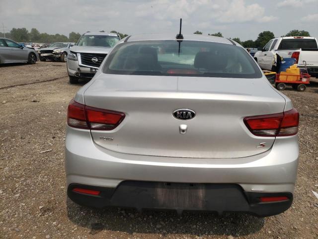 3KPA24AB1KE178192 - 2019 KIA RIO S SILVER photo 6