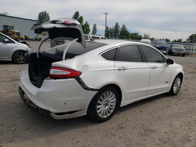 3FA6P0SUXER159045 - 2014 FORD FUSION TITANIUM PHEV WHITE photo 3