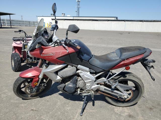 JKALEEC1XBDA01343 - 2011 KAWASAKI VERSYS 650 C RED photo 3