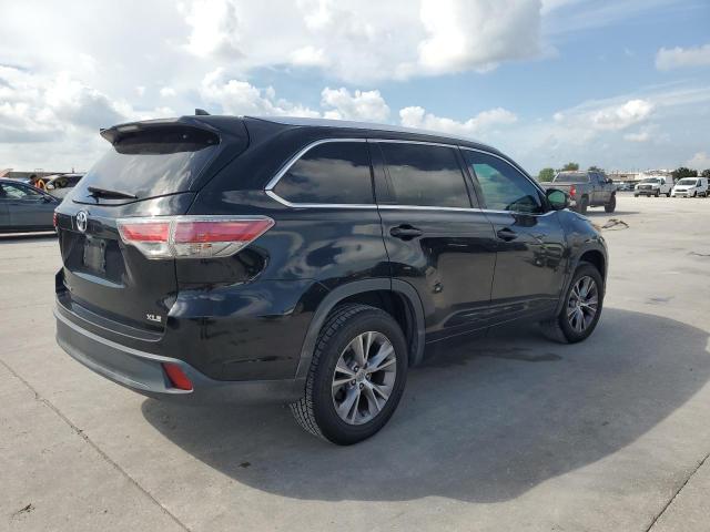 5TDKKRFH0FS043490 - 2015 TOYOTA HIGHLANDER XLE BLACK photo 3