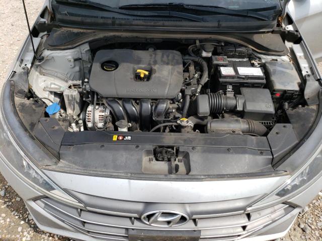 5NPD84LF1LH584417 - 2020 HYUNDAI ELANTRA SEL SILVER photo 11