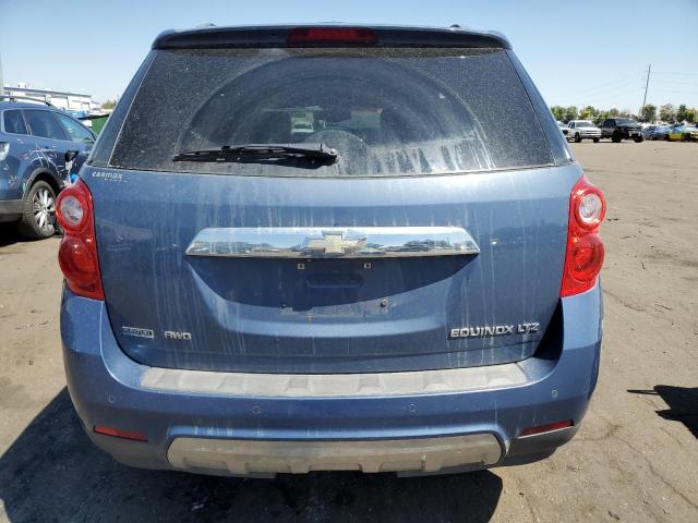 2GNFLGEK8C6144726 - 2012 CHEVROLET EQUINOX LTZ BLUE photo 6