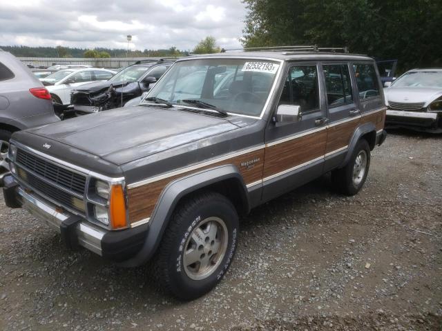 1JCMT7547JT030348 - 1988 JEEP WAGONEER LIMITED GRAY photo 1