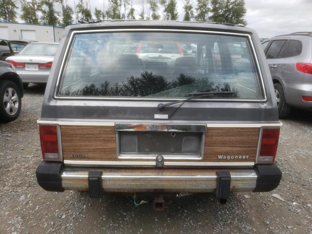 1JCMT7547JT030348 - 1988 JEEP WAGONEER LIMITED GRAY photo 6