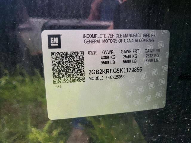 2GB2KREG5K1179855 - 2019 CHEVROLET SILVERADO K2500 HEAVY DUTY BLACK photo 13