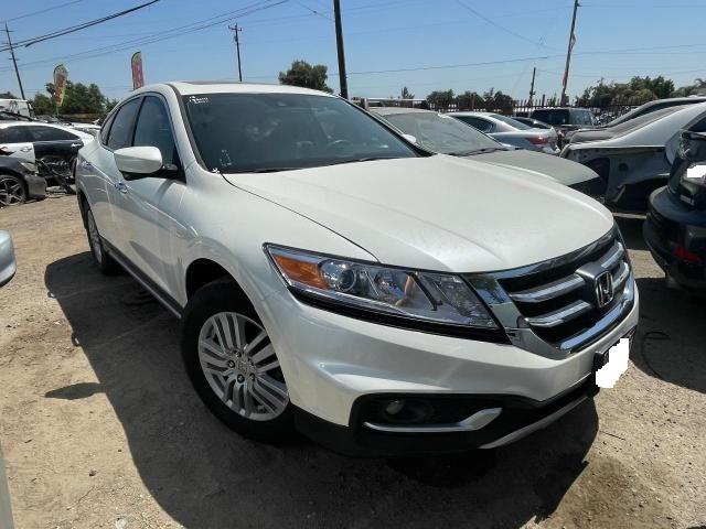 5J6TF3H56FL000406 - 2015 HONDA CROSSTOUR EXL WHITE photo 1