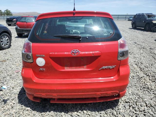 2T1KR32E06C604848 - 2006 TOYOTA COROLLA MA XR RED photo 6