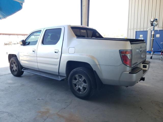 2HJYK16357H525173 - 2007 HONDA RIDGELINE RTX SILVER photo 2