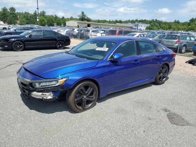 1HGCV1F38KA045966 - 2019 HONDA ACCORD SPORT ლურჯი ფოტო 1
