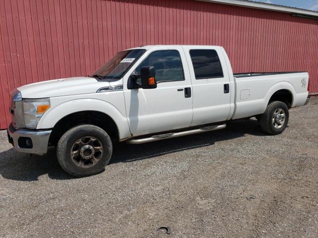 1FT8W3B66EEA81455 - 2014 FORD F350 SUPER DUTY WHITE photo 1