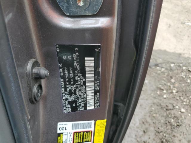 5TDYK3DC4FS535485 - 2015 TOYOTA SIENNA XLE GRAY photo 13