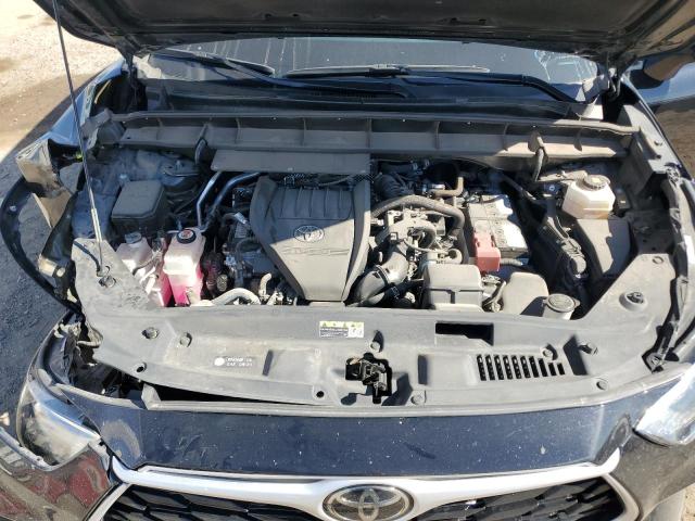 5TDKDRAH3PS023141 - 2023 TOYOTA HIGHLANDER L BLACK photo 12