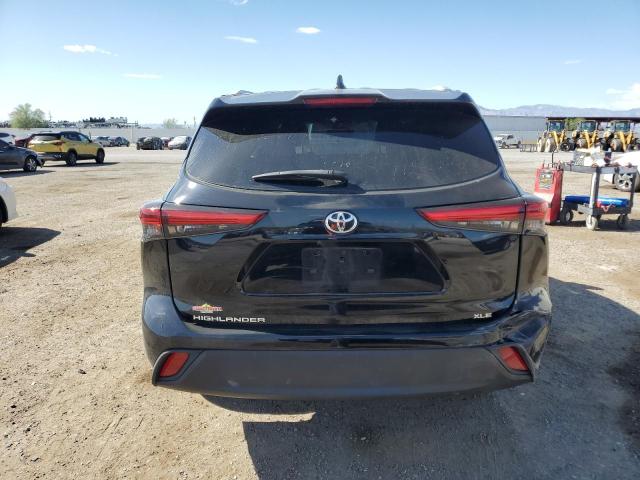 5TDKDRAH3PS023141 - 2023 TOYOTA HIGHLANDER L BLACK photo 6