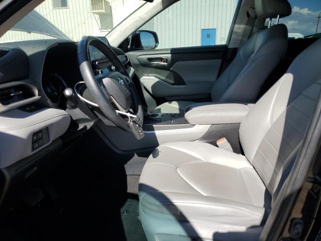 5TDKDRAH3PS023141 - 2023 TOYOTA HIGHLANDER L BLACK photo 7