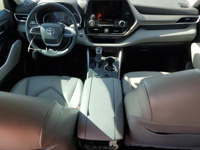 5TDKDRAH3PS023141 - 2023 TOYOTA HIGHLANDER L BLACK photo 8