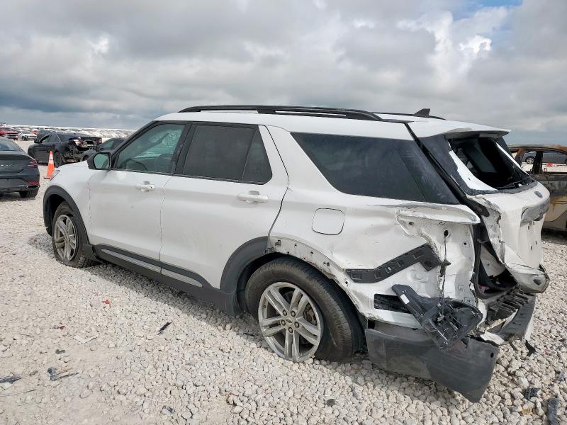 1FMSK7DH5MGB67720 - 2021 FORD EXPLORER XLT Սպիտակ լուսանկար 2