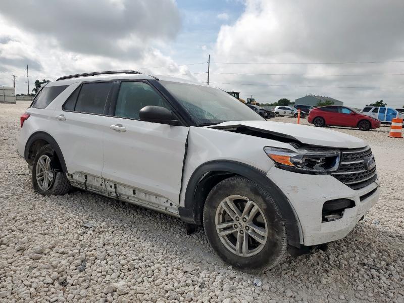 1FMSK7DH5MGB67720 - 2021 FORD EXPLORER XLT Սպիտակ լուսանկար 4