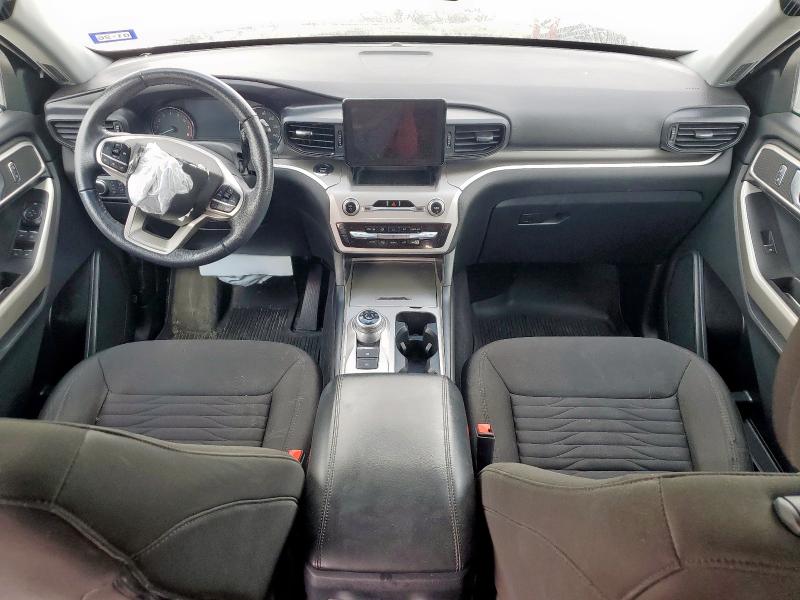 1FMSK7DH5MGB67720 - 2021 FORD EXPLORER XLT Սպիտակ լուսանկար 8