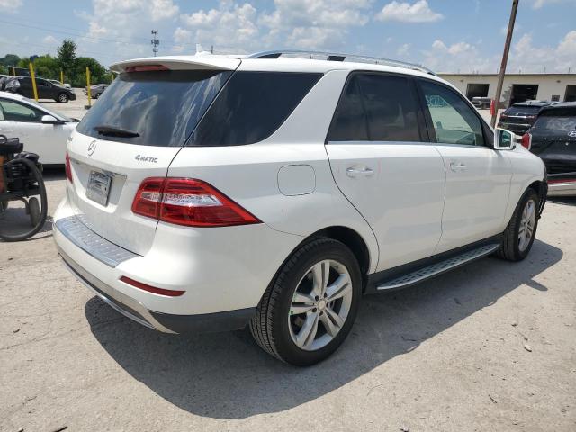 4JGDA5HB9FA483360 - 2015 MERCEDES-BENZ ML 350 4MATIC WHITE photo 3
