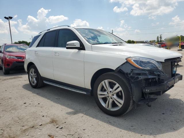4JGDA5HB9FA483360 - 2015 MERCEDES-BENZ ML 350 4MATIC WHITE photo 4
