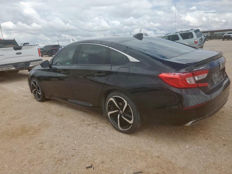 1HGCV1F38JA092042 - 2018 HONDA ACCORD SPORT 黑色 照片 2