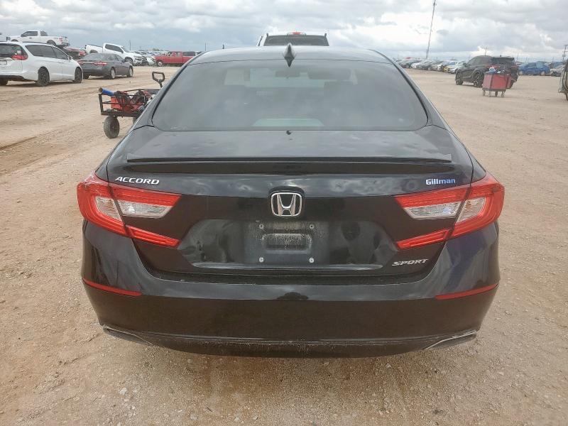 1HGCV1F38JA092042 - 2018 HONDA ACCORD SPORT 黑色 照片 6