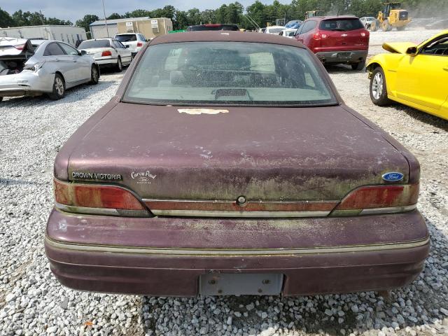 2FALP73W3RX163280 - 1994 FORD CROWN VICT BURGUNDY photo 6