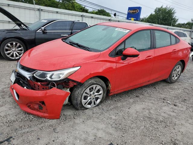 1G1BC5SM3K7134534 - 2019 CHEVROLET CRUZE LS RED photo 1